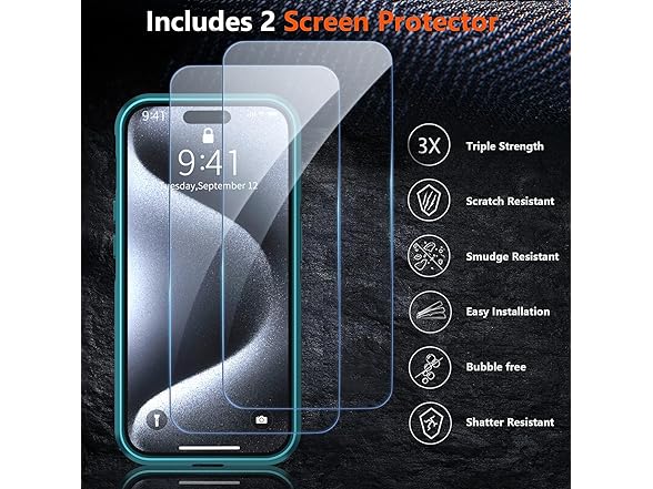 AEDILYS for iPhone 15 Pro Case