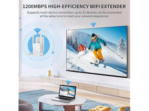 Oaitree 2025 WiFi Extender Internet Booster