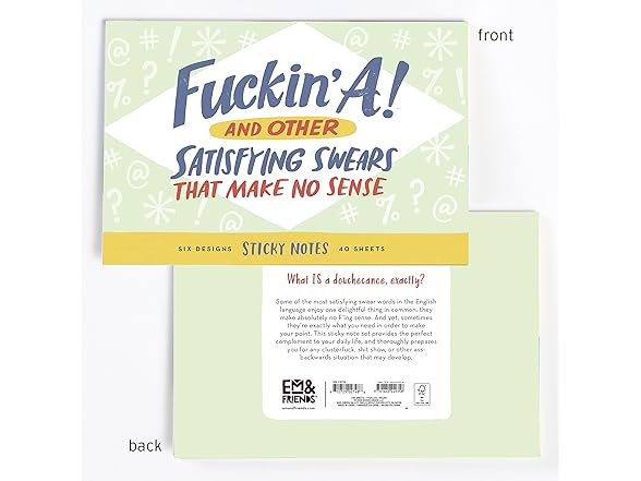 Em & Friends Sticky Notes 6pk