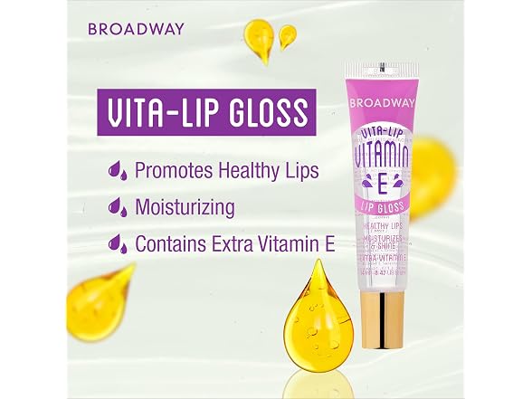 Ruby Kisses Broadway Vita Lip Clear Lip Gloss