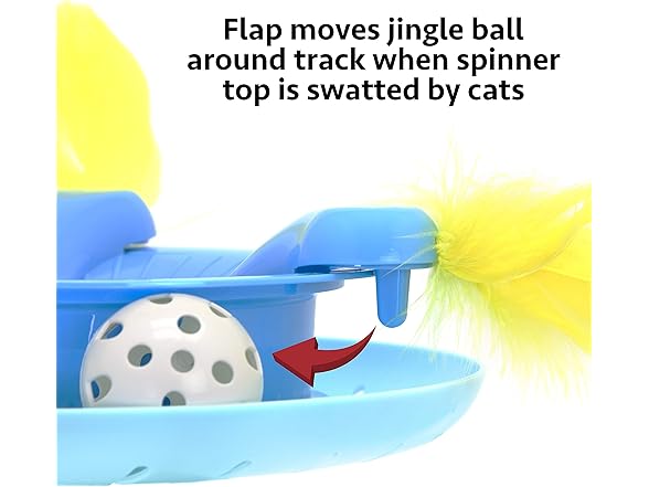 Kitty City Swat Track Cat Toy, 3 Toys in 1