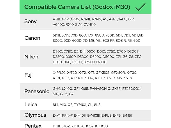 Godox iM30 Mini Camera Flash