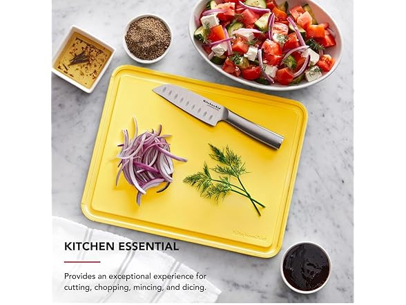 KitchenAid Classic Plastic Cutting Board 