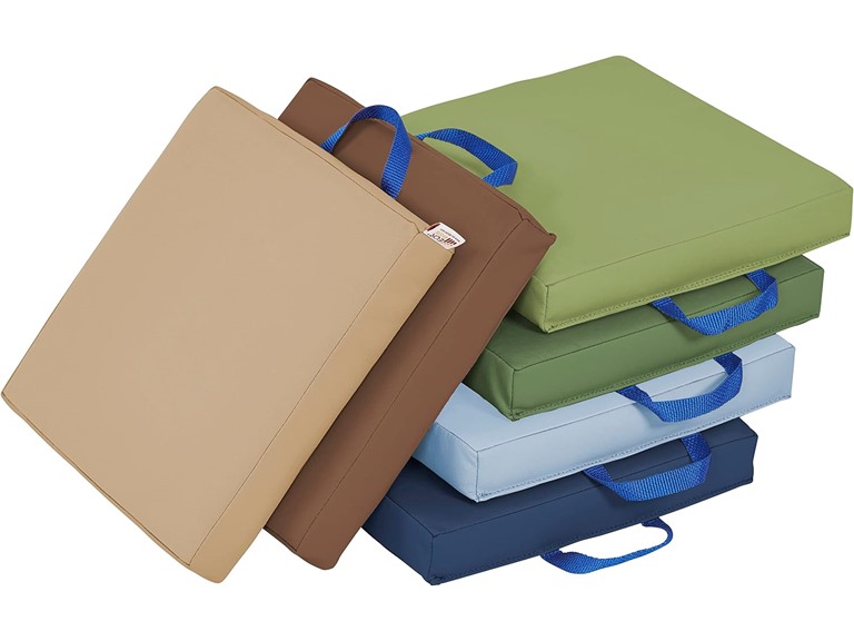 ECR4Kids SoftZone Floor Cushions, Square - Gallery 34