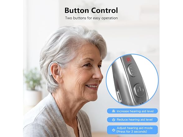 Samildanach OTC Hearing Aids Rechargeable