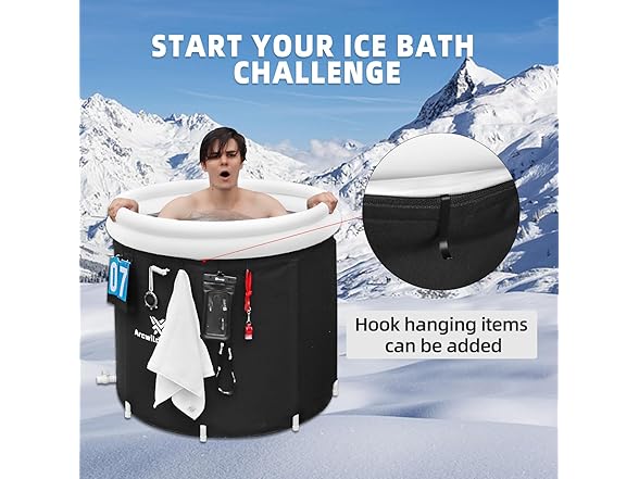 Arcwilderness Foil Ice Bath Tub XL