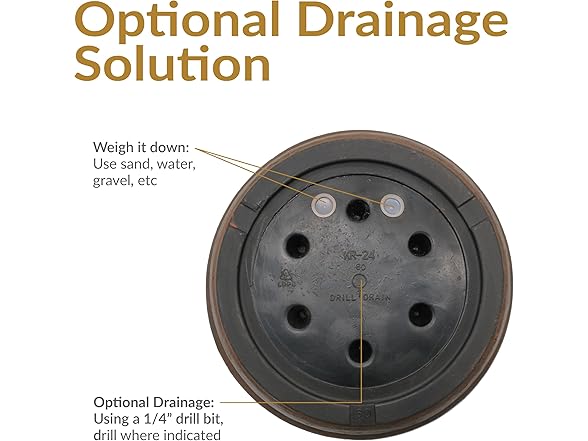 Sunnydaze 24-Inch Anjelica Large Plastic Pot - Rust