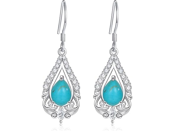 Mic Tai Sterling Silver Turquoise Earrings