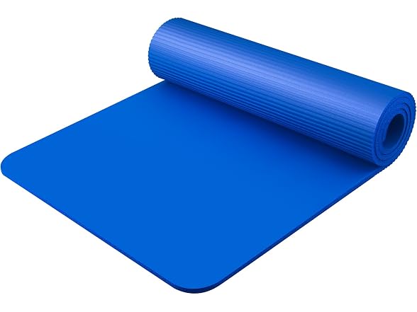 Bojing Yoga Mat, Thick NBR, Blue