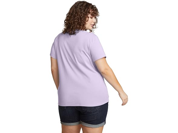 Eddie Bauer (1X) Ww Ss Fav Vnk Tee