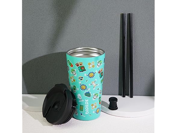 BJPKPK 18oz Tumbler With Lid and Straw