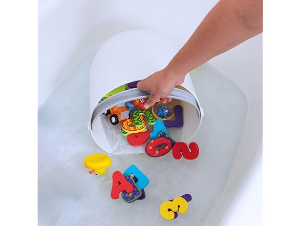 Nuby Bath Essentials Set Whale Tub Caddy