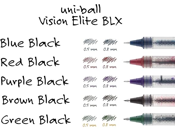 Uni-Ball 1832410 VISION ELITE BLX Series 5/ST