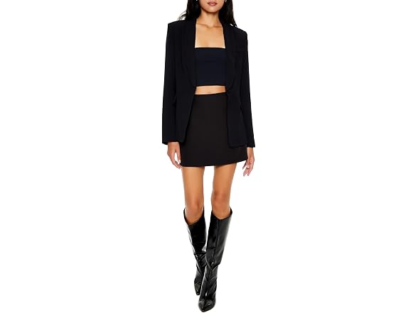 Forever 21 (L) Shawl Lapel Blazer