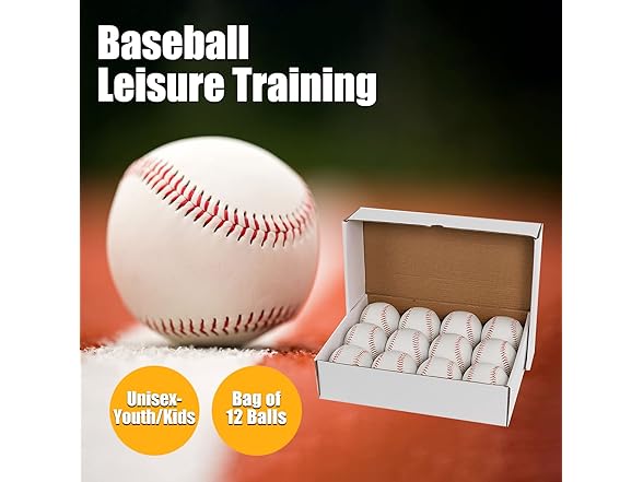 Oeab 12 Pack Tballs Training 9 inch