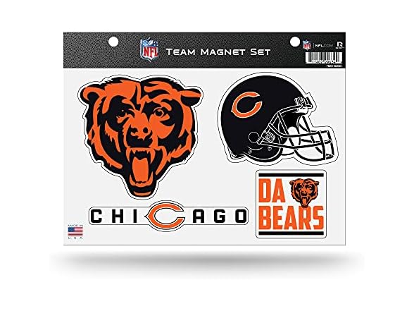 Chicago Bears Team Magnet Sheet