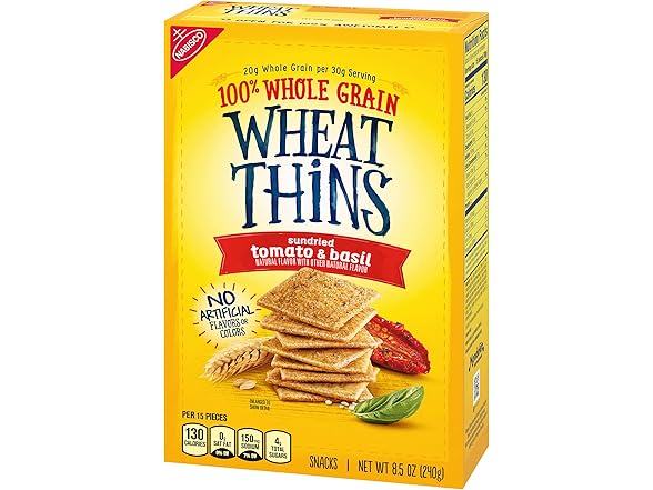 Wheat Thins Sundried Tomato & Basil Snacks