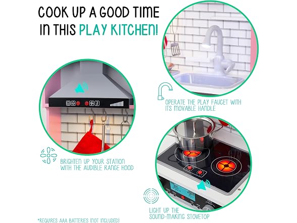 Small Kitchen Set Pink