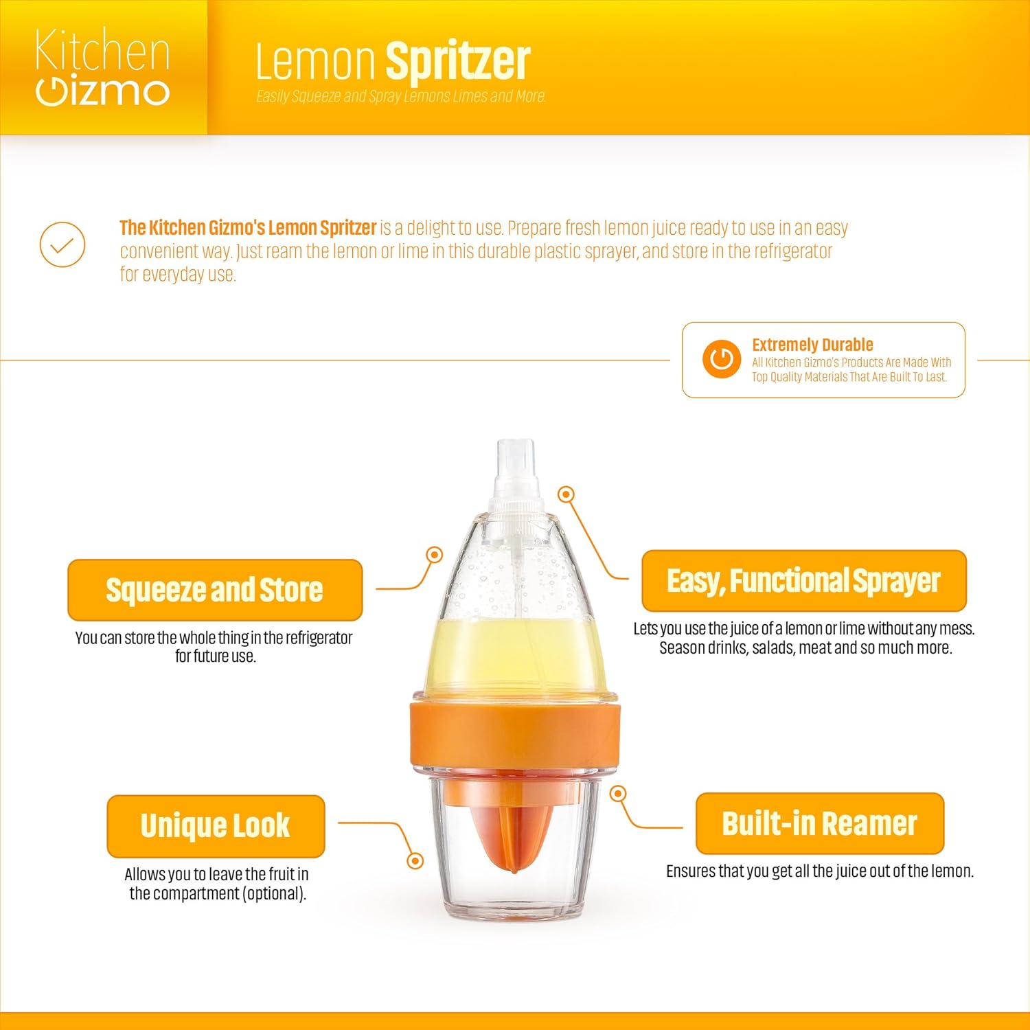 Kitchen Gizmo Citrus Spritzer (2 Pack) - Gallery 6