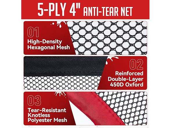 ZEALFEEL Soccer Target Net