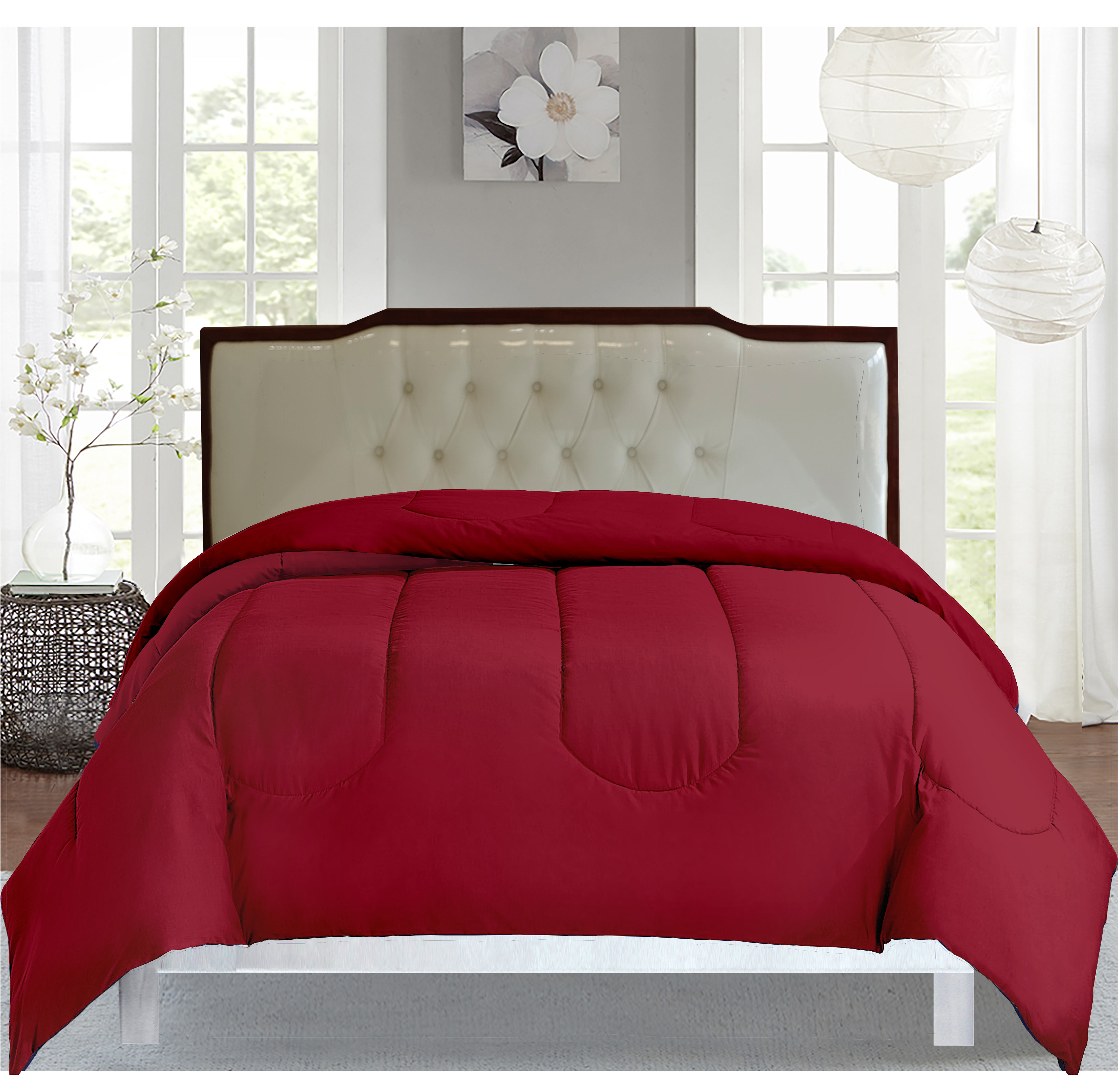 King, Queen, or Twin Solid Comforter Set - Gallery 8