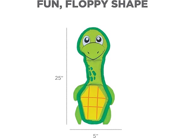 Outward Hound Fire Biterz Turtle Toy