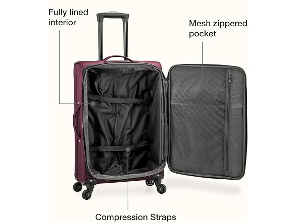 U.S. Traveler BH-1116 U.S. Traveler Anzio Softside Expand