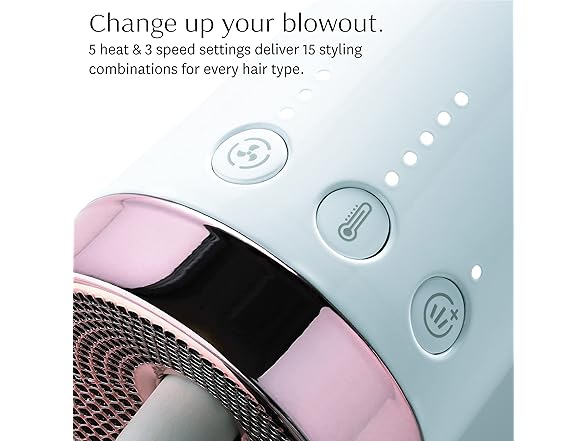 T3 AireBrush Duo Interchangeable Hot Air Blow Dry Brush