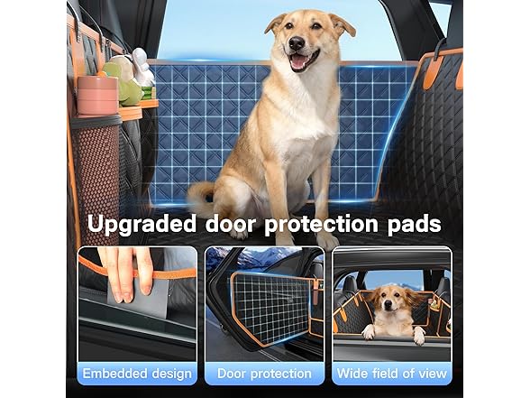 Twesync Dog Car Seat Cover