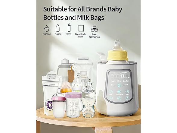 KUMIKIMI Fast 12-in-1 Baby Bottle Warmer