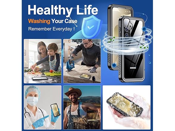 Hualele for Samsung Galaxy S24 Plus Case