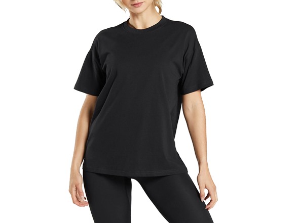 3Pk Womens S/S Loose Fit Crew Tee