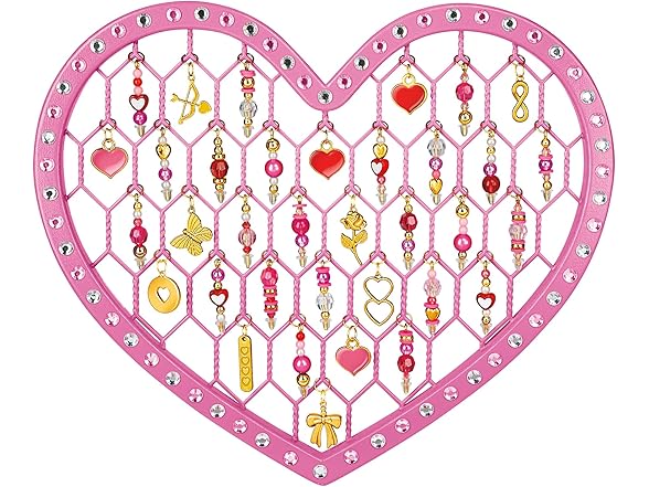 RoseArt Beaded Expressions Heart DIY Beaded Kit