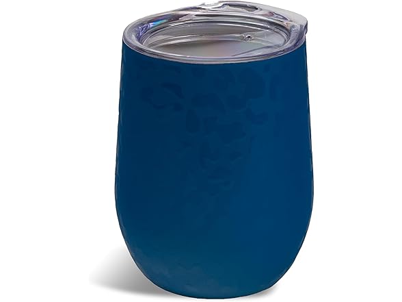 2-Pack Leopard SS Wine Tumblers