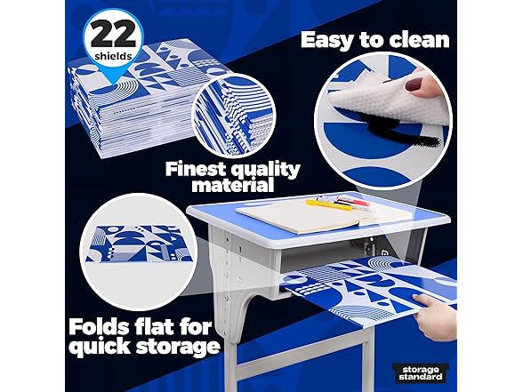 Storage Standard 22-Pack Desk Dividers
