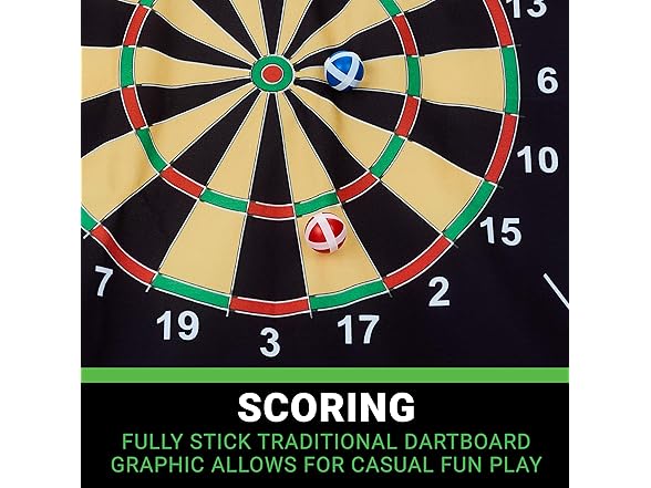 Franklin Sports Kids Dartboard Target Toss