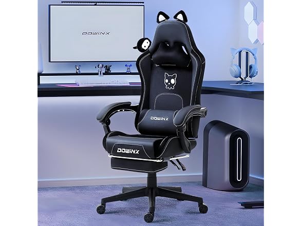 Dowinx Gaming Chair with Cat Ears