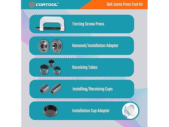 Ball Joint Press & U Joint Removal Kit