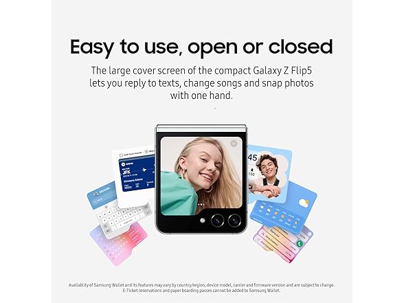 (NEW) Samsung Galaxy Z Flip5 AI Smartphone (Unlocked)