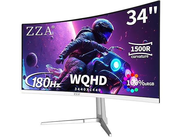 35" 165Hz Curved  Gaming Monitor