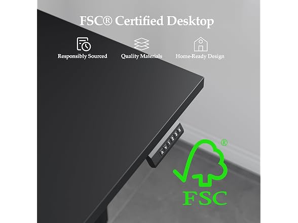 L Shaped Standing Desk 59 x 48 Inch
