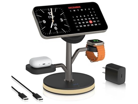 3-in-1 Charging Station for Apple Devices