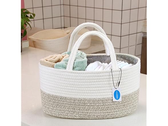 Casaphoria Caddy Organize Woven Hamper