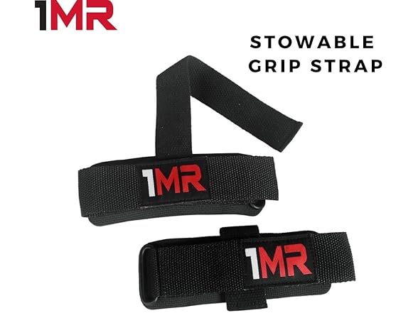 1MR PRO Weight Lifting Straps with Wrist