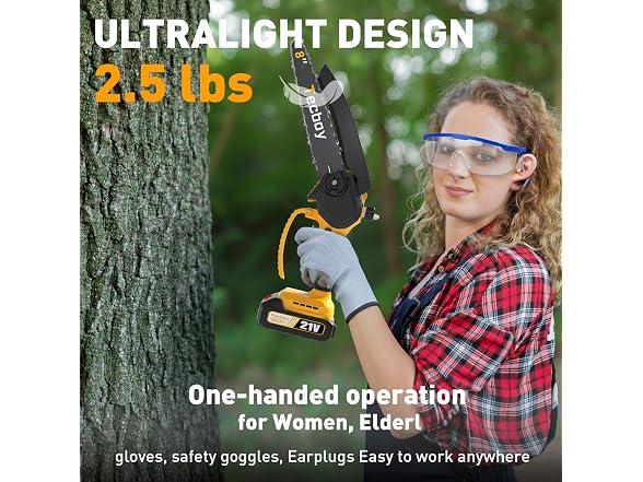Tecboy Mini Electric Chainsaw Cordless