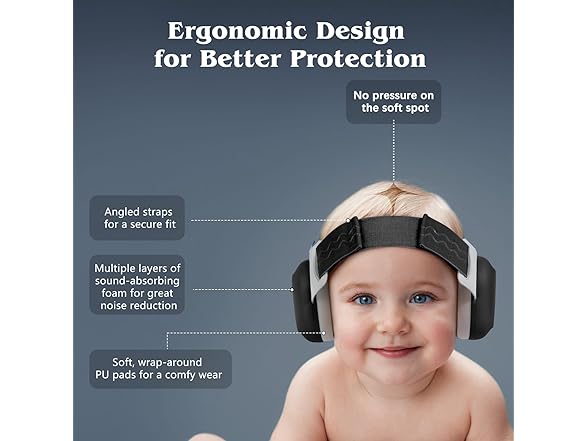 Bella's Friends Baby Ear Protection for Infants