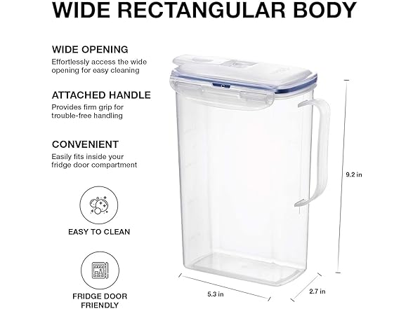 LocknLock Fridge Jug with Handle
