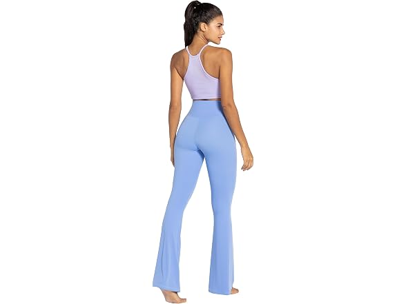 Sunzel Flare Leggings 30in M Light Blue