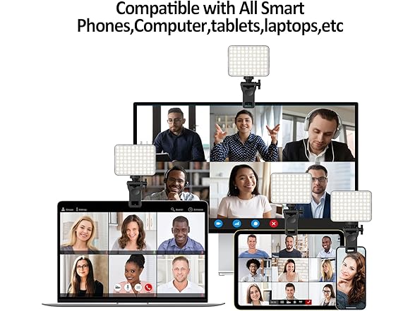 Rechargeable Selfie Light & Phone Light Clip