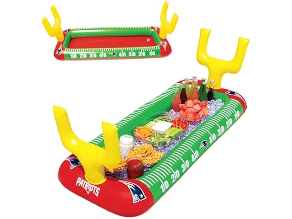 BigMouth Inc NFL Ft Inflatable Food Buffet Cooler
